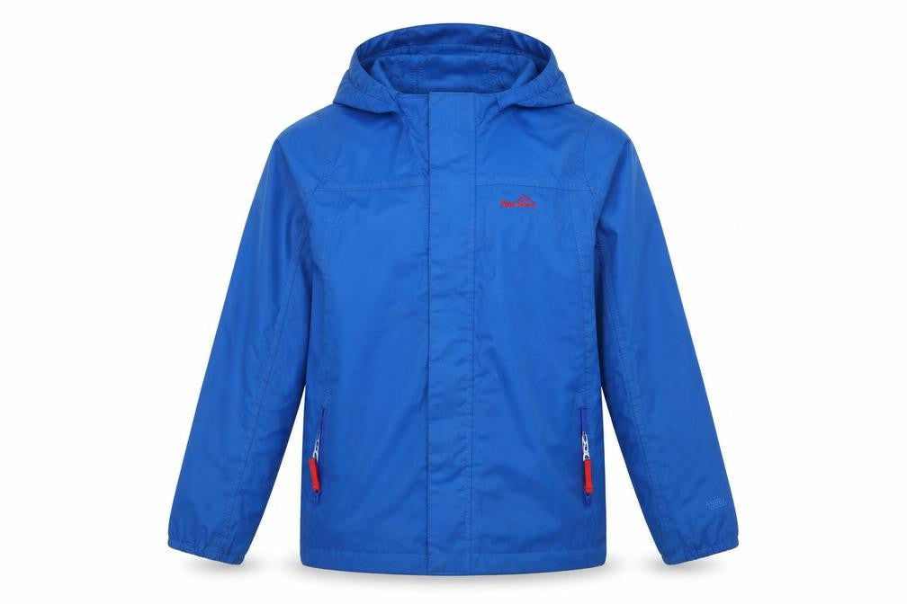 Peter Storm Boys Blue 13 Years Hooded Windbreaker Jacket Full Zip