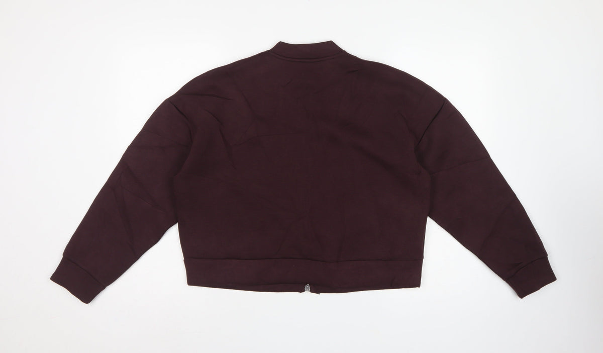Primark Edit Women’s Brown XS Full Zip Sweatshirt Jacket Pockets