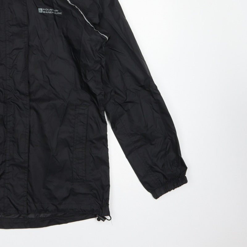 Mountain Warehouse Women’s Black UK 8 IsoDry Waterproof Rain Jacket