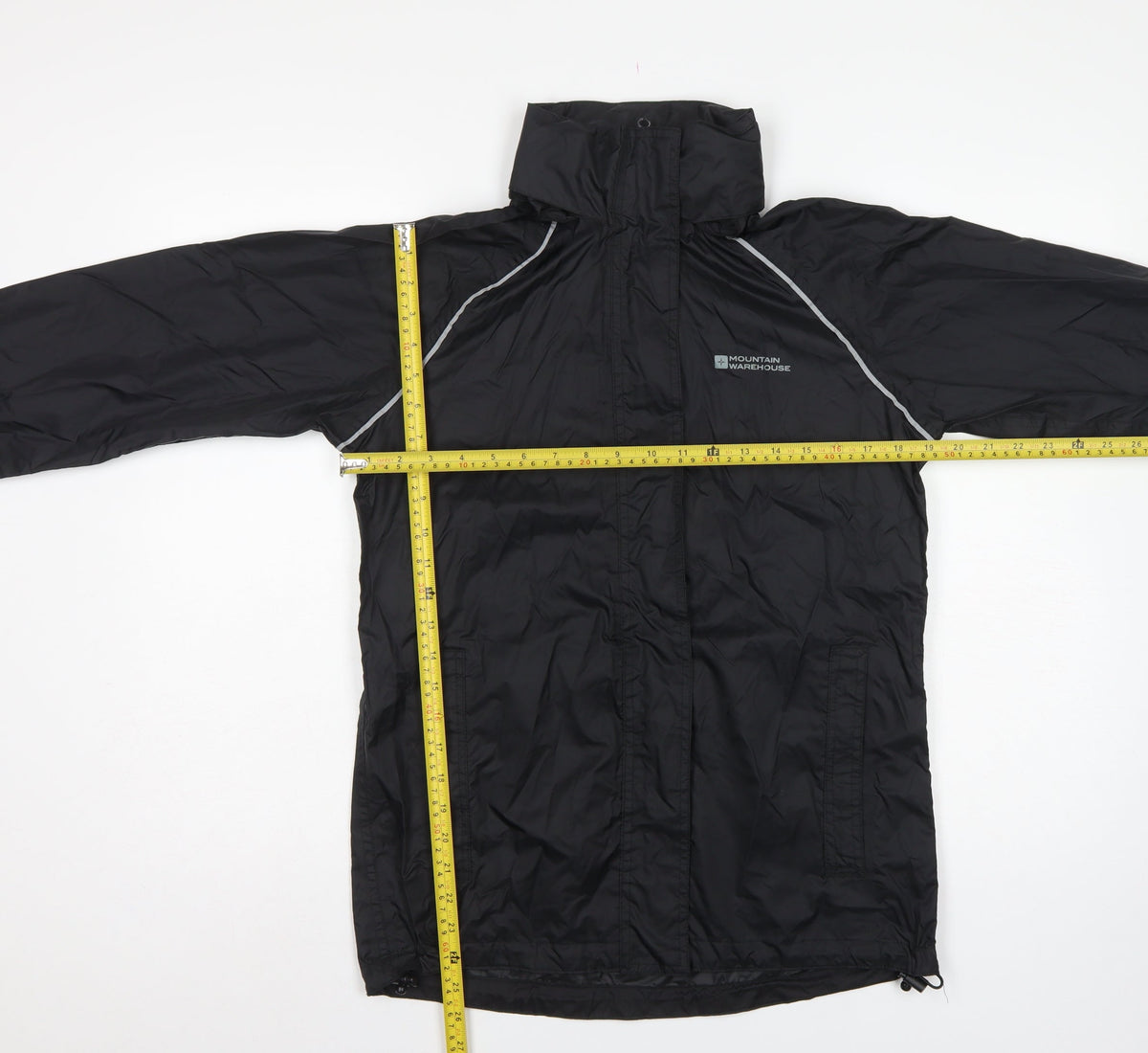 Mountain Warehouse Women’s Black UK 8 IsoDry Waterproof Rain Jacket
