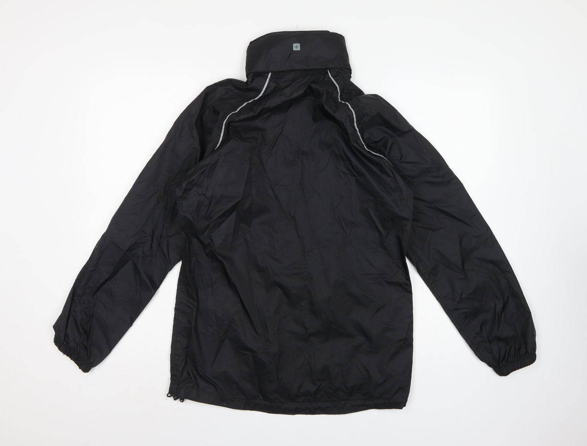 Mountain Warehouse Women’s Black UK 8 IsoDry Waterproof Rain Jacket