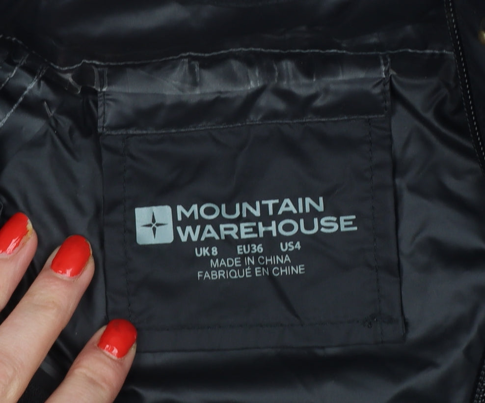 Mountain Warehouse Women’s Black UK 8 IsoDry Waterproof Rain Jacket