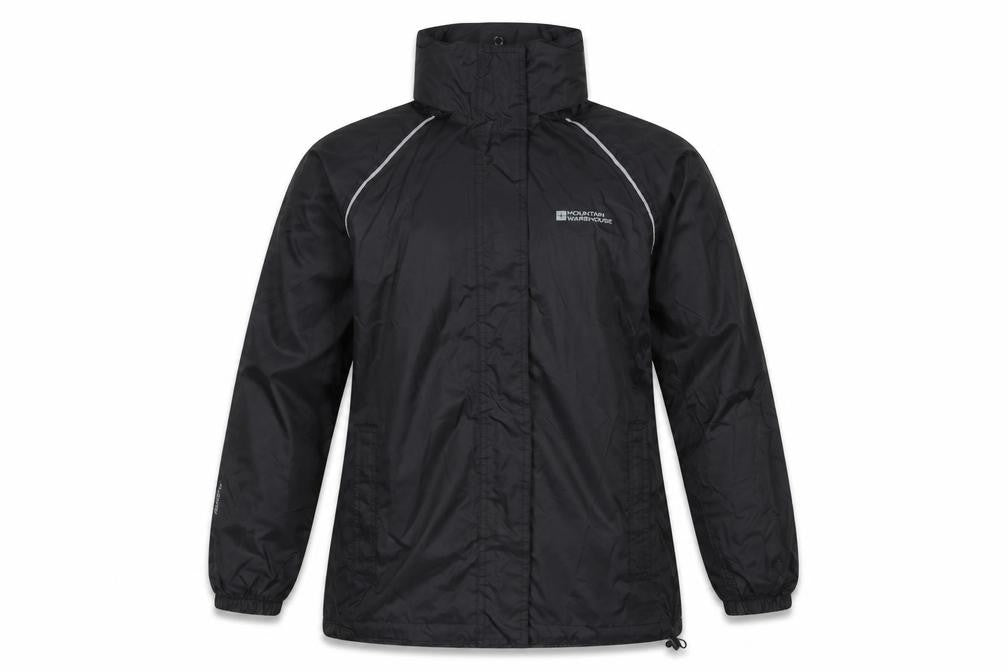 Mountain Warehouse Women’s Black UK 8 IsoDry Waterproof Rain Jacket
