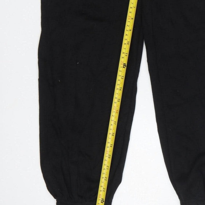 Slazenger Boys Black Jogger Trousers Age 13 Years Elastic Waist
