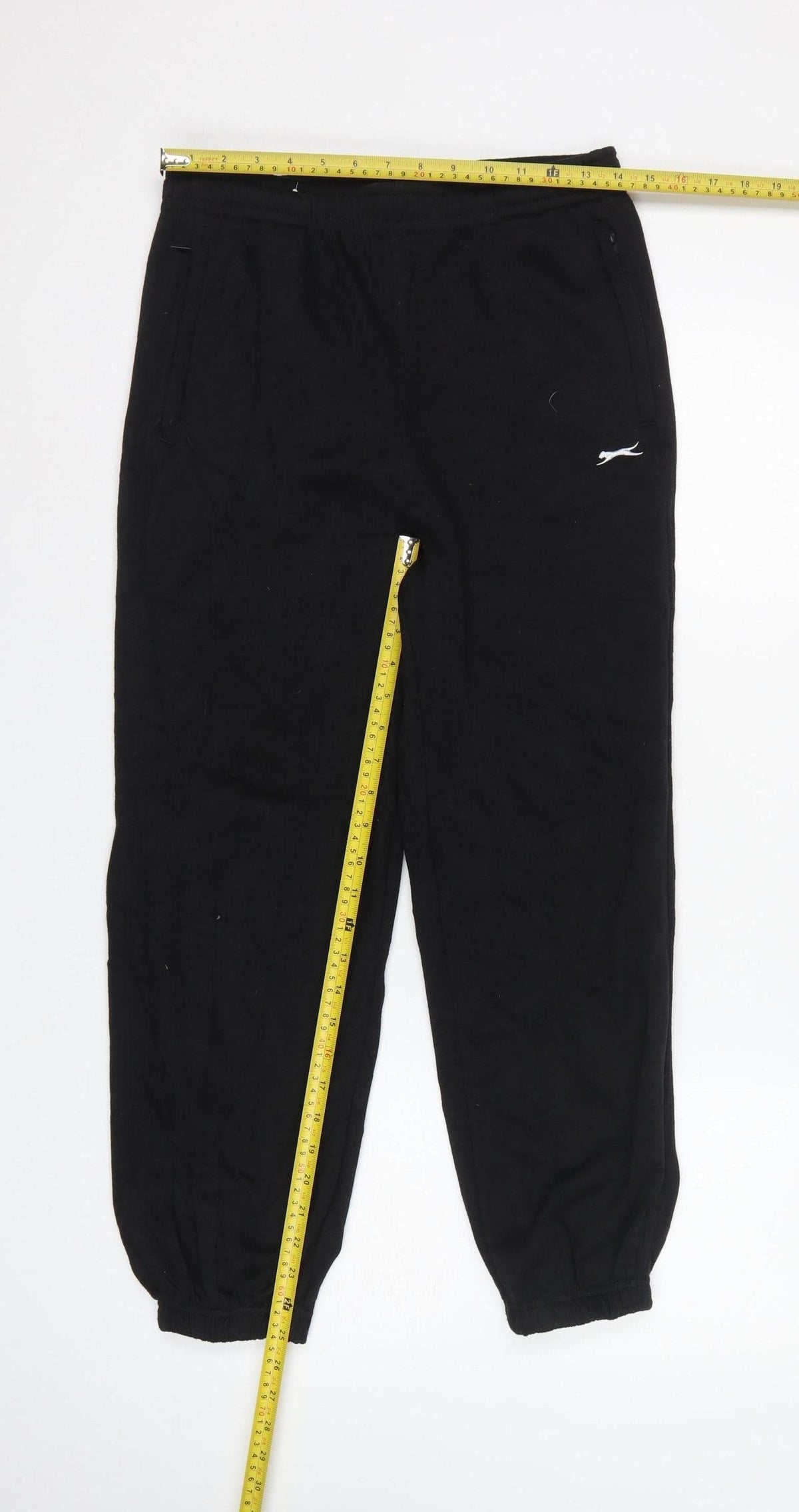 Slazenger Boys Black Jogger Trousers Age 13 Years Elastic Waist