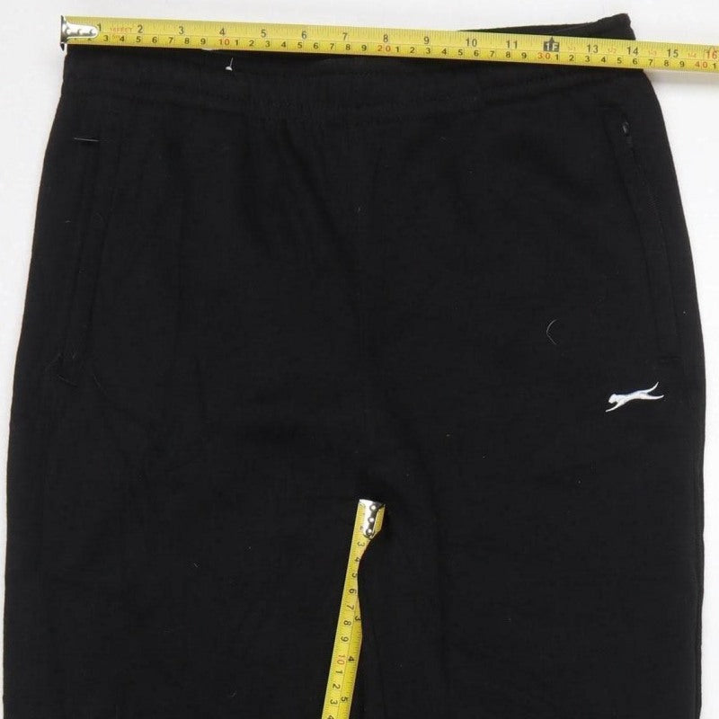 Slazenger Boys Black Jogger Trousers Age 13 Years Elastic Waist