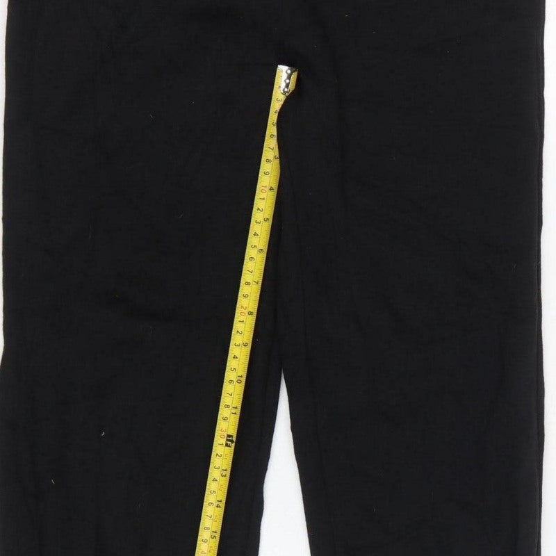Slazenger Boys Black Jogger Trousers Age 13 Years Elastic Waist
