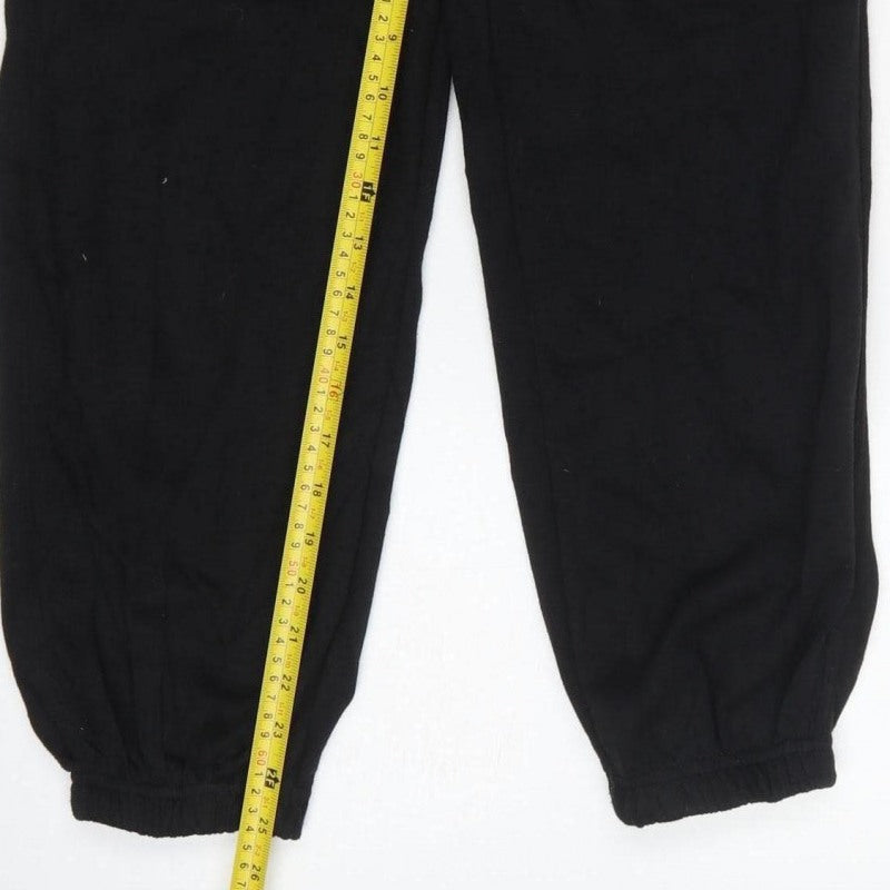 Slazenger Boys Black Jogger Trousers Age 13 Years Elastic Waist
