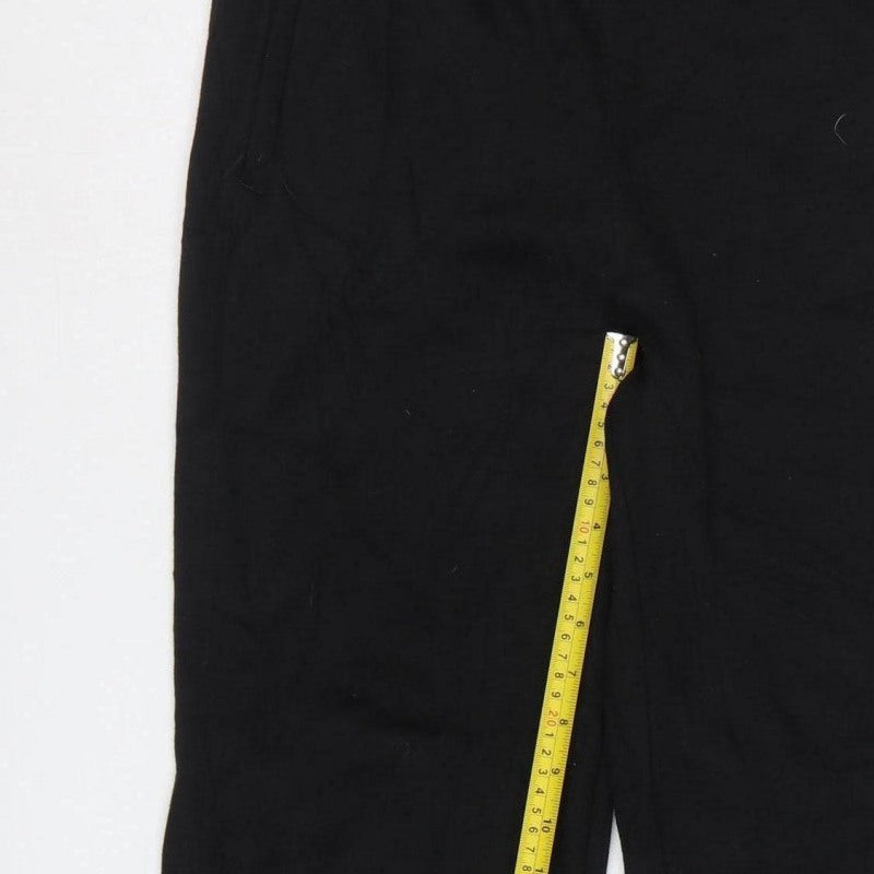 Slazenger Boys Black Jogger Trousers Age 13 Years Elastic Waist