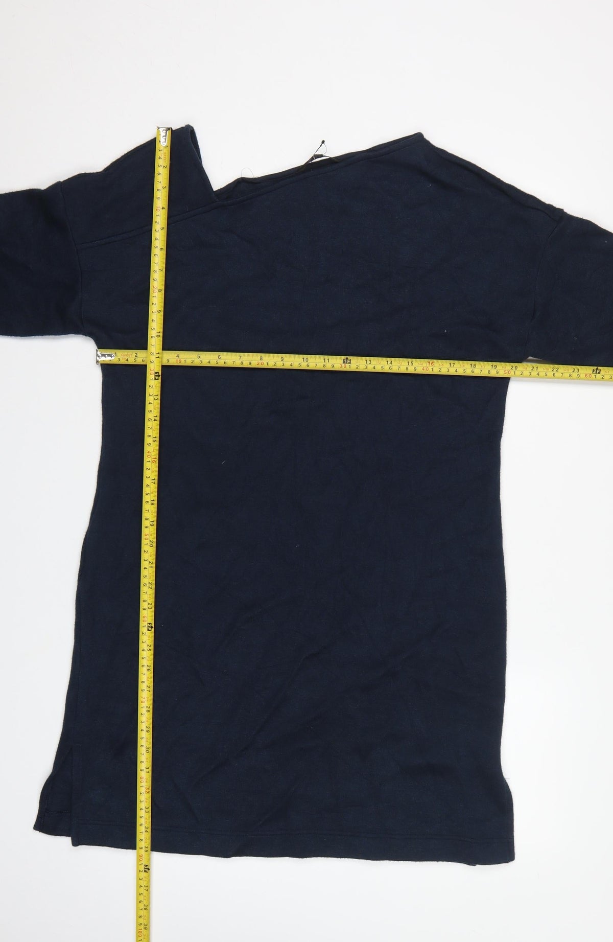 Next Women’s Navy Blue Size 14 Cowl Neck Knit Jumper Dress