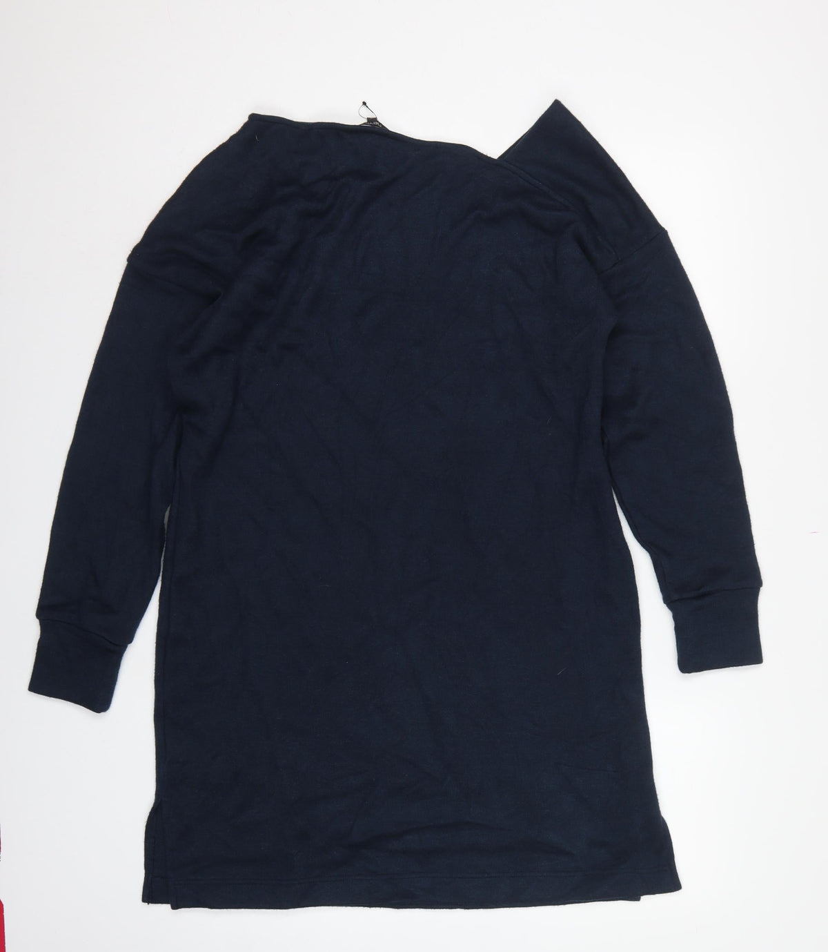Next Women’s Navy Blue Size 14 Cowl Neck Knit Jumper Dress