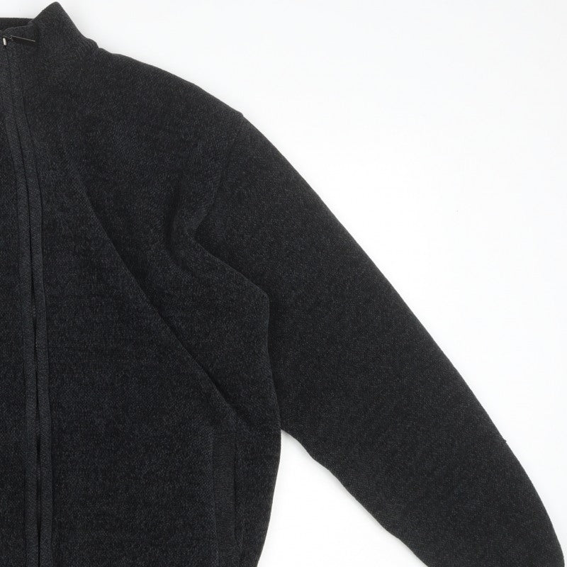 Charles Norton Men’s Black 2XL Fleece Full Zip Jacket