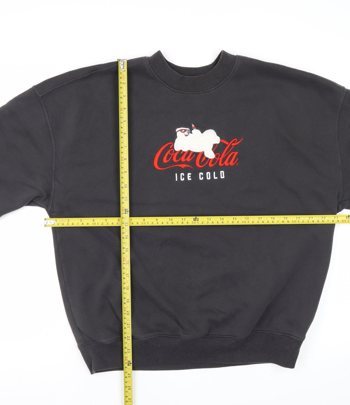 Hollister Men’s Black M Coca-Cola Ice Cold Boxy Fit Sweatshirt