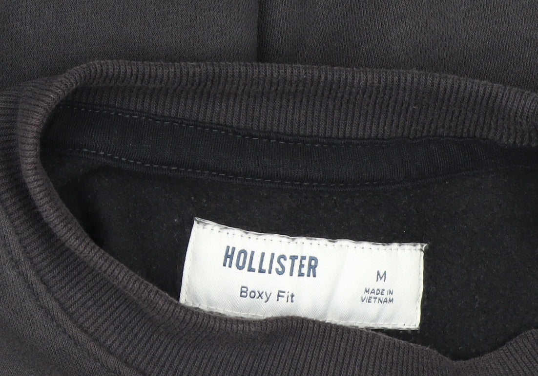 Hollister Men’s Black M Coca-Cola Ice Cold Boxy Fit Sweatshirt