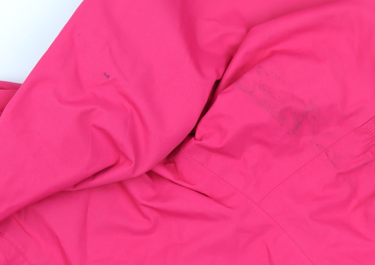 Regatta Girls Pink 14 Years Hooded Waterproof Rain Jacket Lined