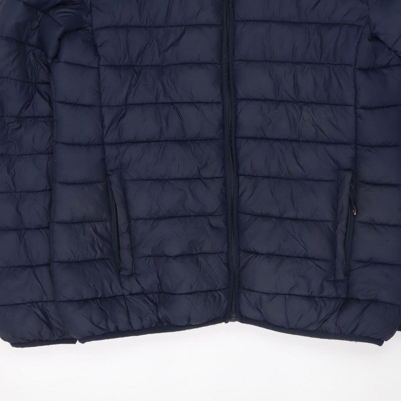 Geographical Norway Women’s Blue UK 14 Hooded Quilted Puffer Jacket