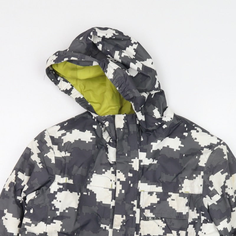 Dare 2b Boys Multicoloured 11-12 Years Ski Jacket Hooded Camo