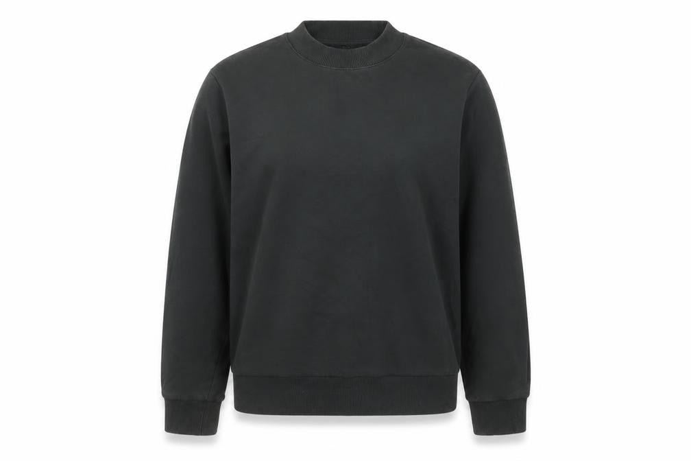 COS Women Black M Crew Neck Pullover Sweatshirt Long Sleeve