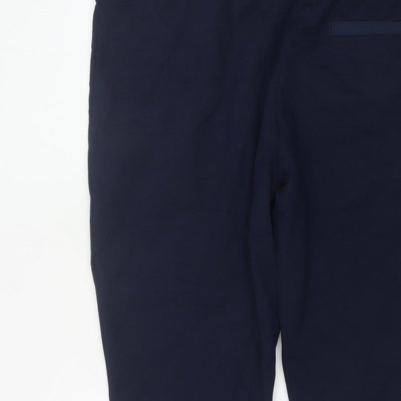 Autograph Men’s Blue 2XL Tapered Zip Pocket Jogger Trousers