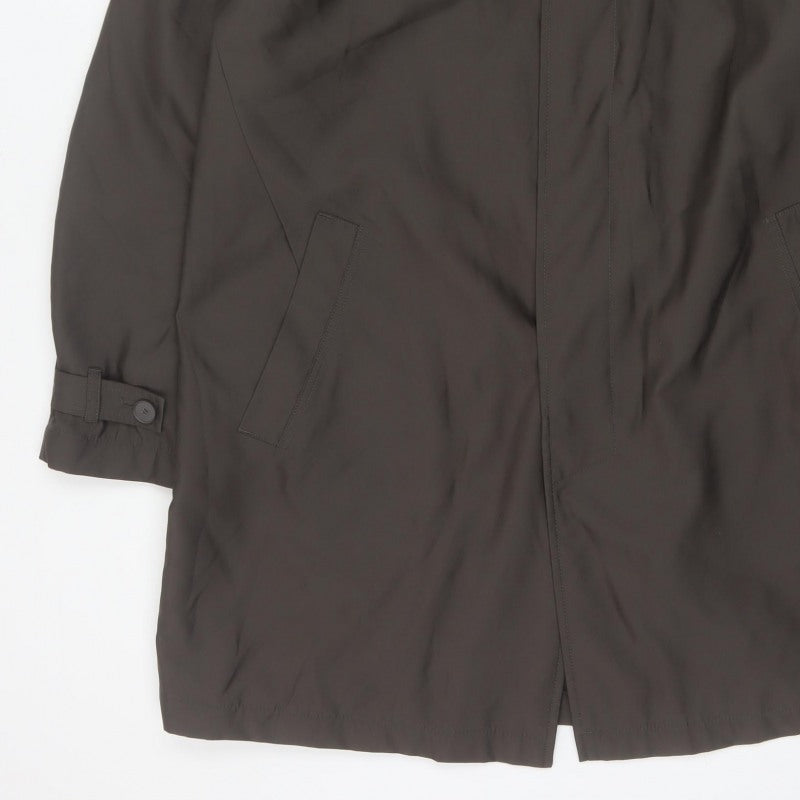 Marks & Spencer Autograph Men's Grey XL Water Resistant Rain Coat