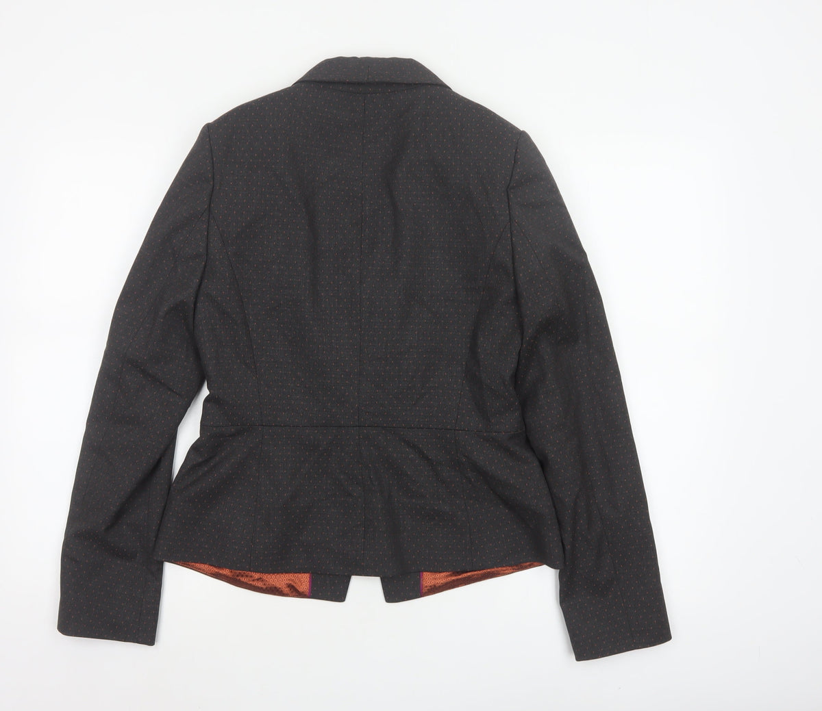 Next Women’s Black Size 10 Polka Dot Tailored Blazer Jacket