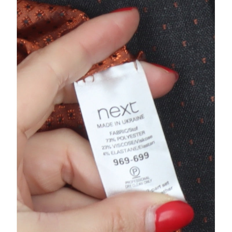 Next Women’s Black Size 10 Polka Dot Tailored Blazer Jacket