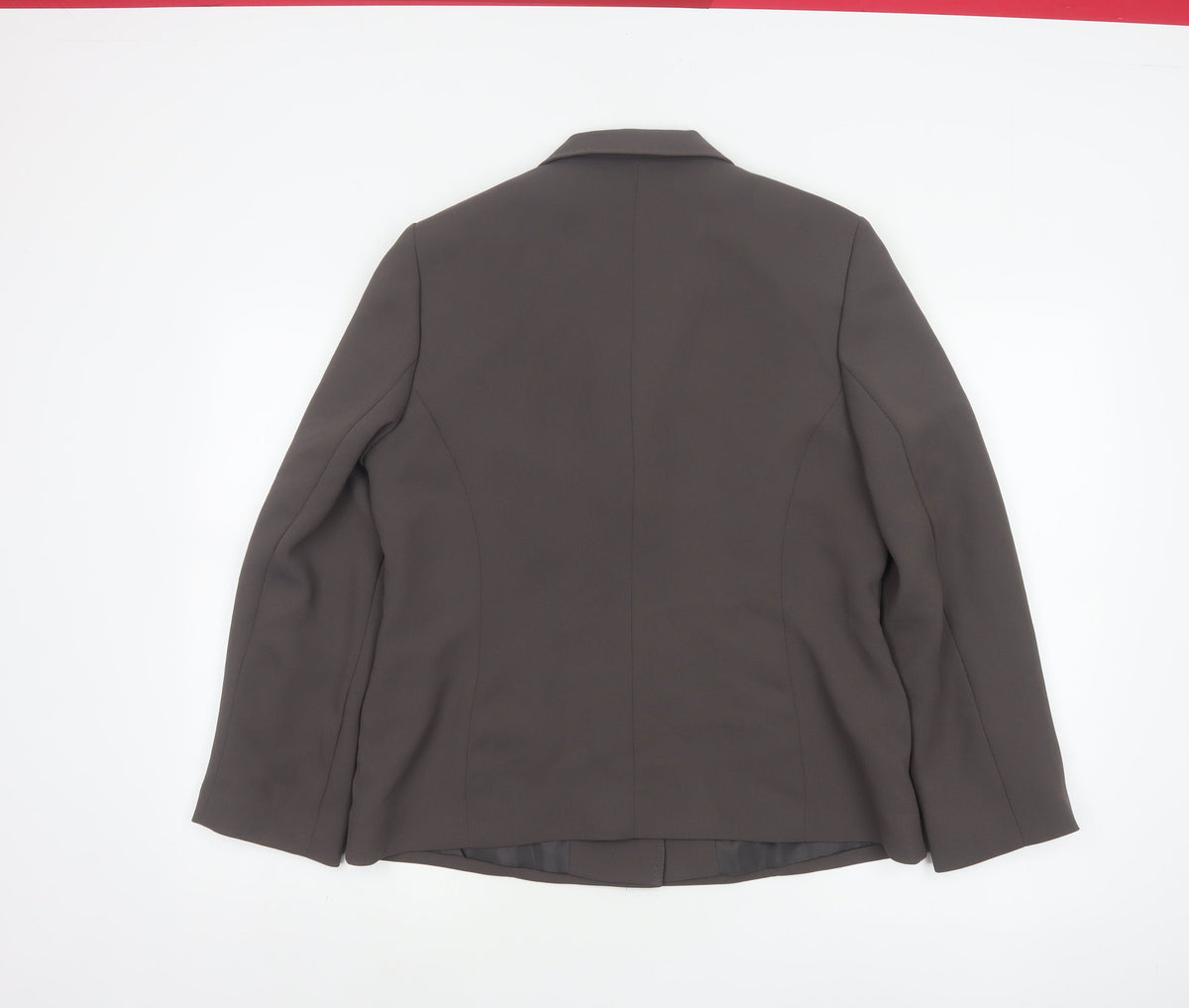 Eastex Women’s Brown UK 12 Tailored 3 Button Lined Blazer Jacket