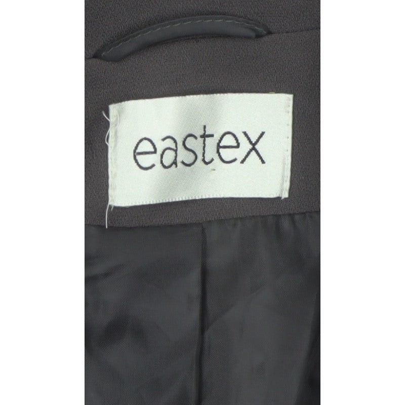 Eastex Women’s Brown UK 12 Tailored 3 Button Lined Blazer Jacket