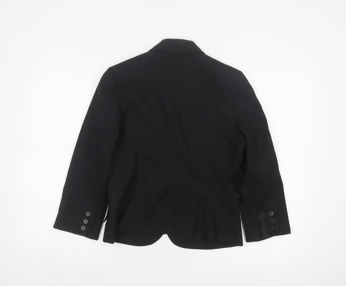 Paul Smith Women’s Black Blazer UK 14 Single-Breasted Lined