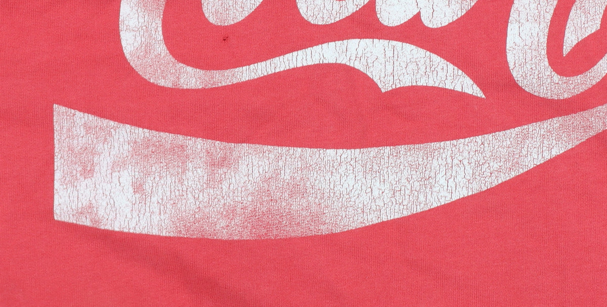Coca-Cola Women’s Red Size 10 Pullover Hoodie Logo Graphic