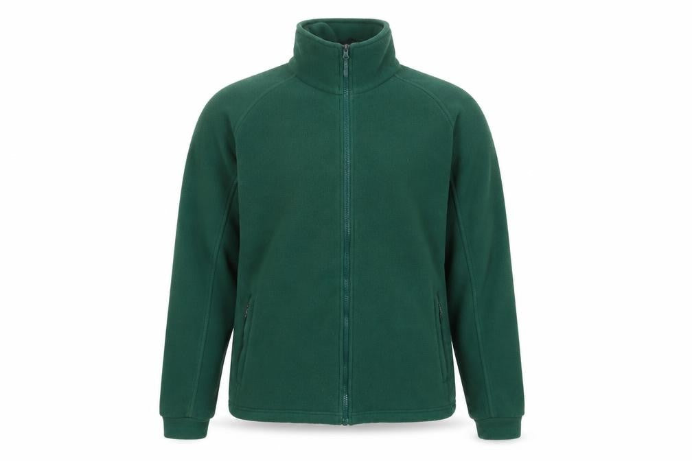 Regatta Men's Green M Basic Fleece Full Zip Outdoor Jacket
