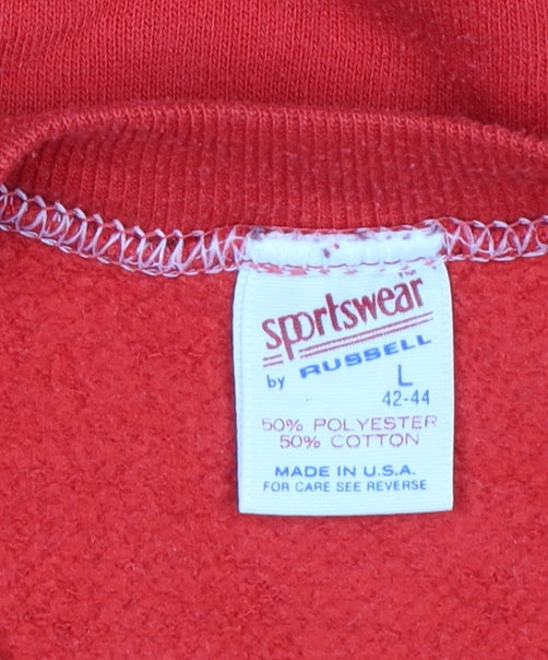 Russell Sportswear Unisex Red XL Vintage Minnesota Graphic Sweatshirt