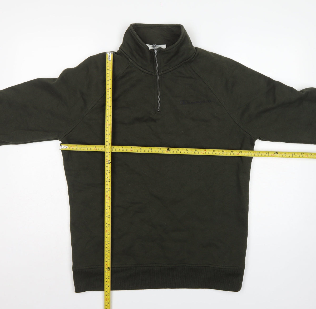 Champion Elite Men’s Black M 1/4 Zip High Neck Pullover Sweatshirt