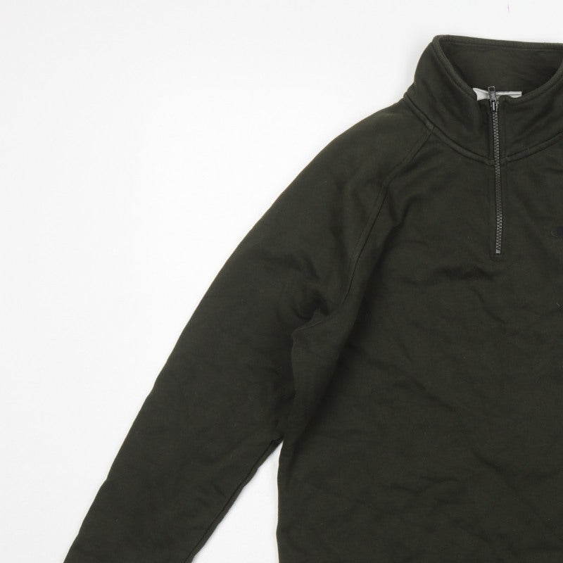 Champion Elite Men’s Black M 1/4 Zip High Neck Pullover Sweatshirt