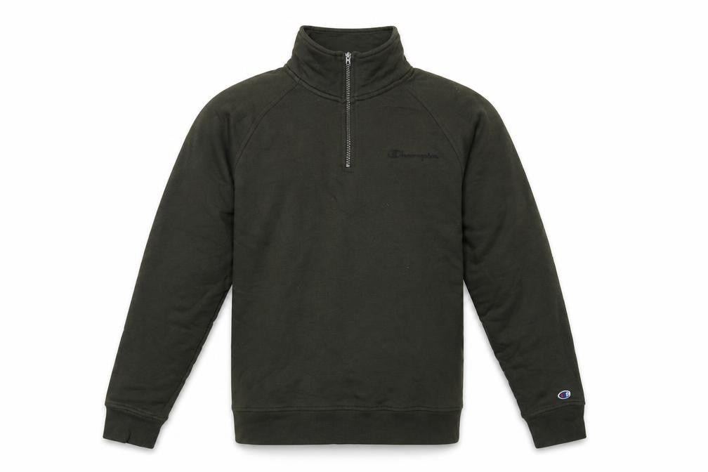 Champion Elite Men’s Black M 1/4 Zip High Neck Pullover Sweatshirt
