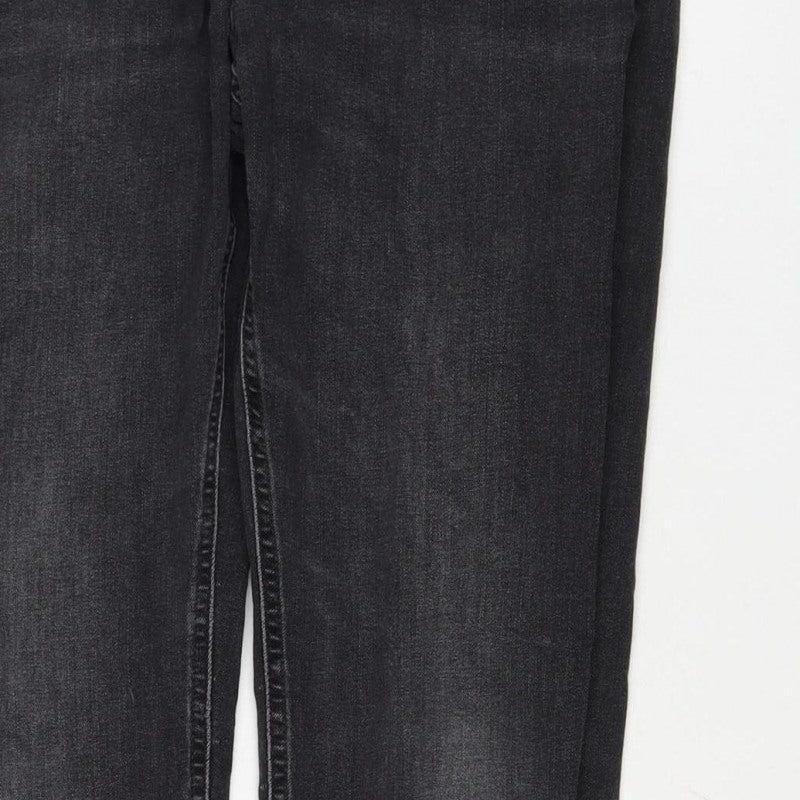 River Island Women Black UK 8 Skinny Stretch Denim Jeans