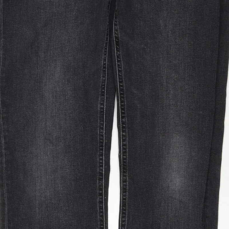River Island Women Black UK 8 Skinny Stretch Denim Jeans