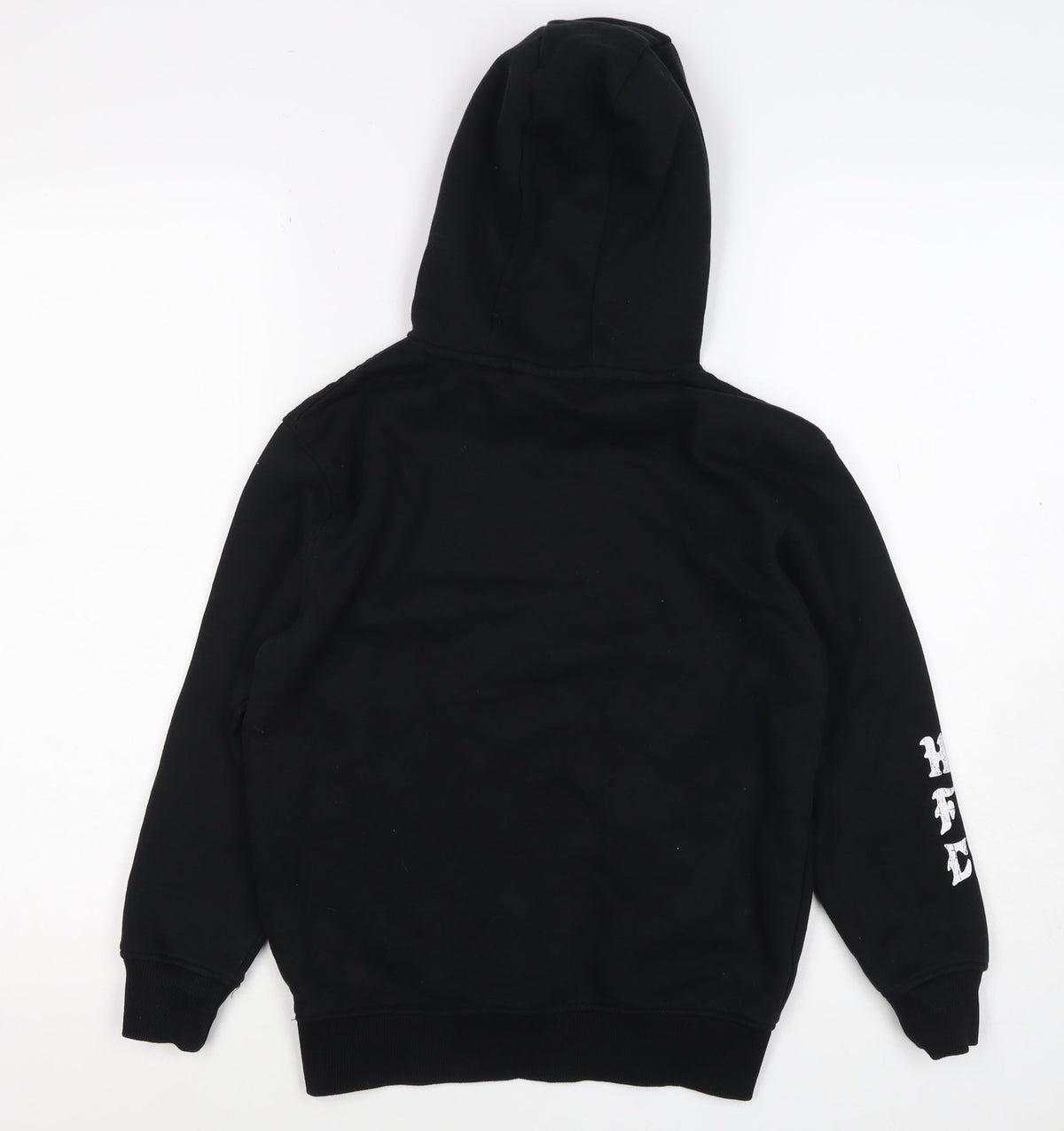 Stranger Things Boys Black 6-8 Years Hellfire Club Pullover Hoodie
