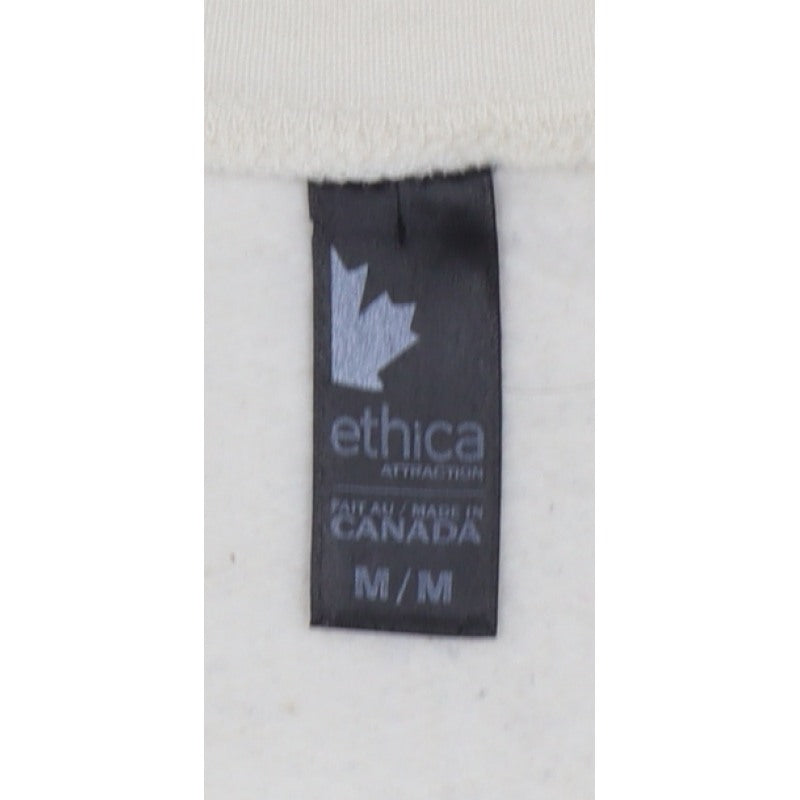 Ethica Women’s Ivory M Pullover Sweatshirt Banff National Park