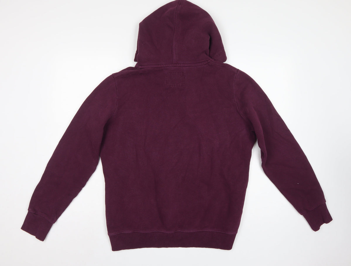Superdry Women’s Purple XL Vintage Logo Pullover Hoodie UK 16