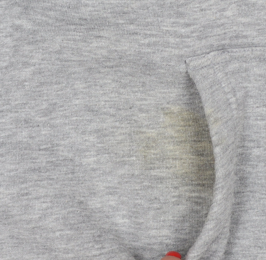Manchester City Men’s Grey L Pullover Hoodie 2018/19 Champions Graphic
