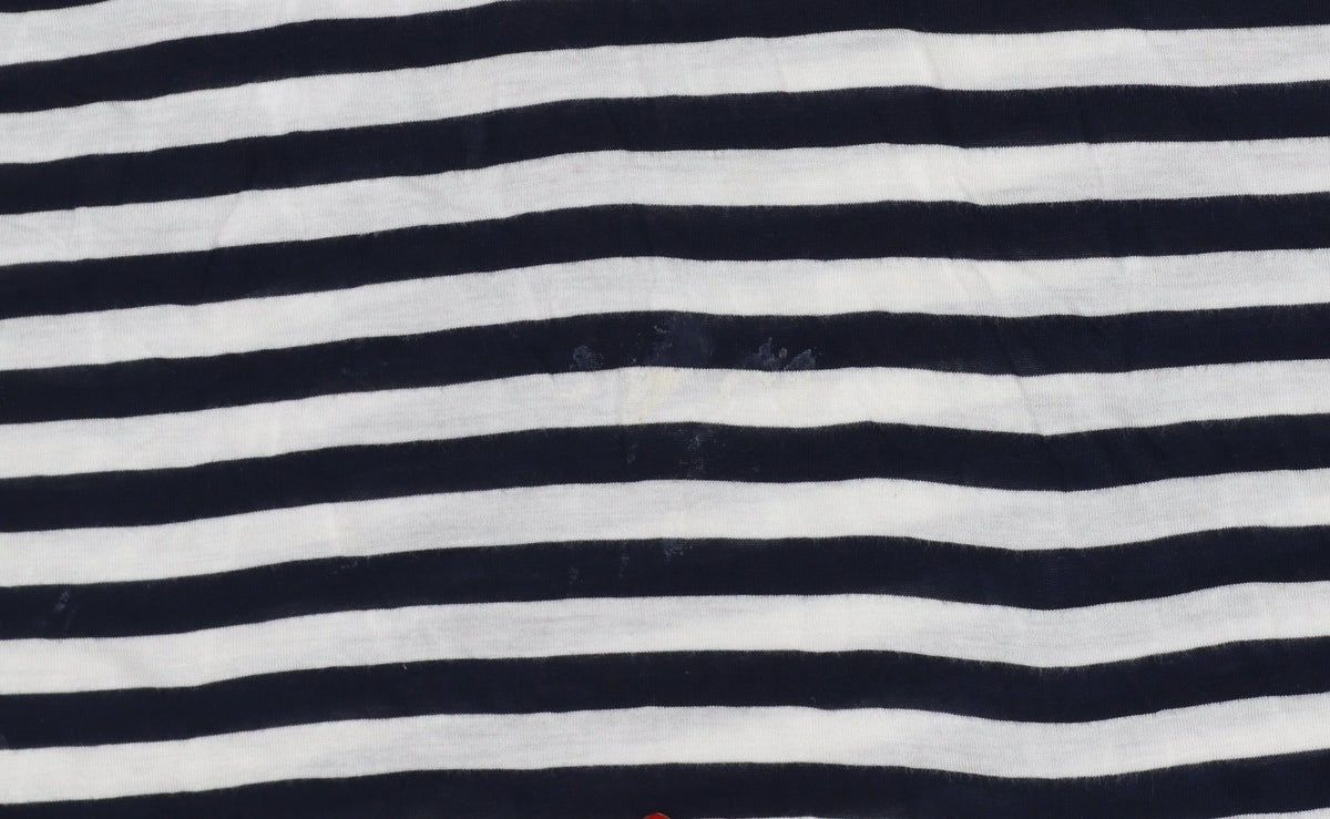 Sweaty Betty Women Multicoloured M Striped Long Sleeve Basic T-Shirt