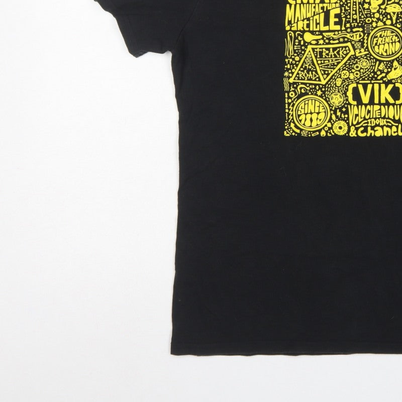 Mavic Unisex Adults Black M Basic Crew Neck Cycling Graphic T-Shirt