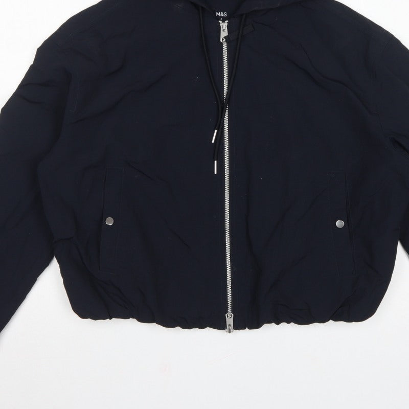 Marks & Spencer Women’s Navy S Stormwear Hooded Puffer Jacket
