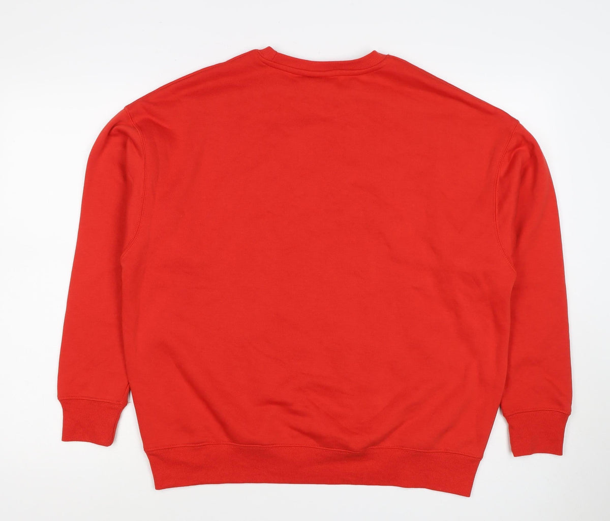Disney Mickey & Friends Women Red XS Christmas Graphic Sweatshirt