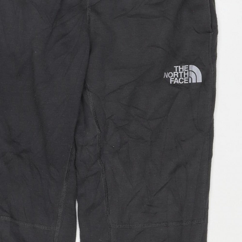 The North Face Boys Black M Jogger Activewear Trousers Logo