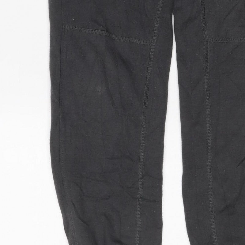 The North Face Boys Black M Jogger Activewear Trousers Logo