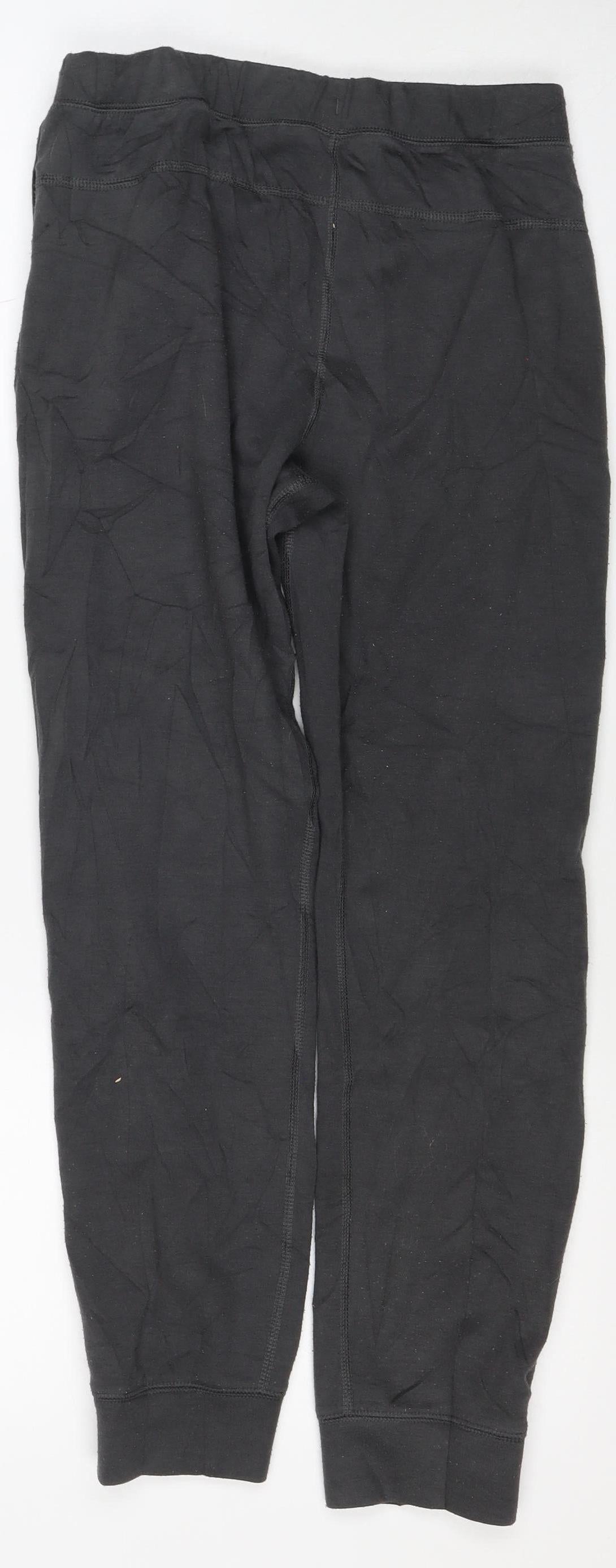 The North Face Boys Black M Jogger Activewear Trousers Logo