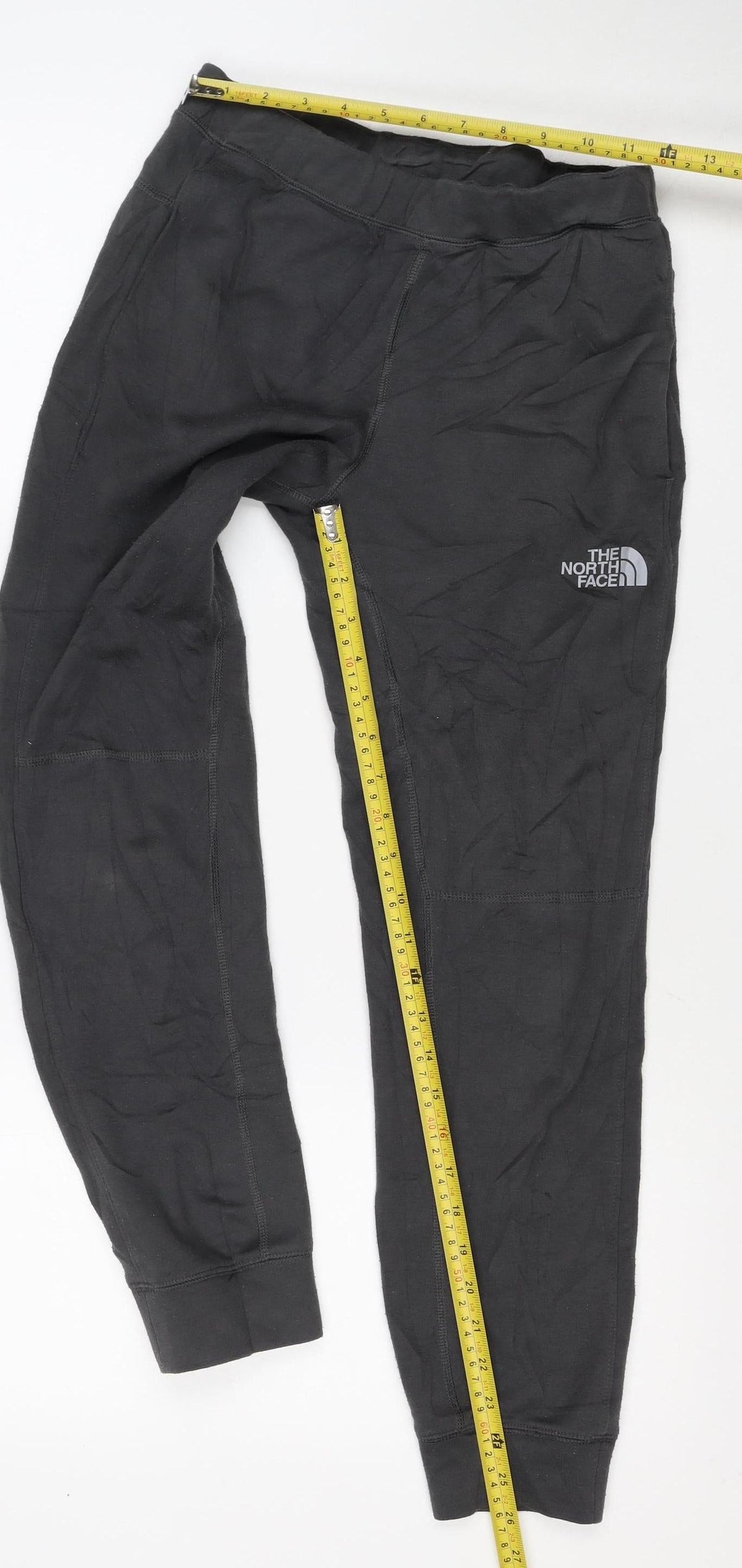 The North Face Boys Black M Jogger Activewear Trousers Logo