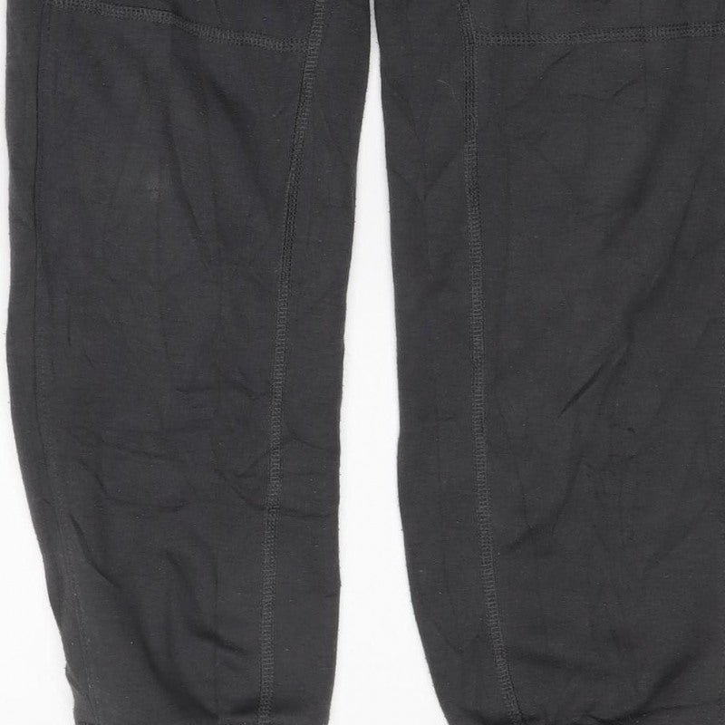 The North Face Boys Black M Jogger Activewear Trousers Logo